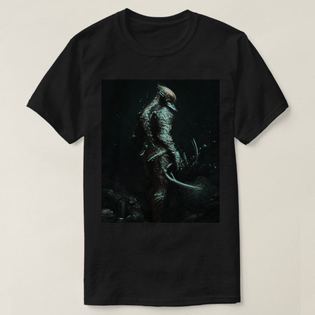T-shirt Blademaster de cendres de trame (Design devant)