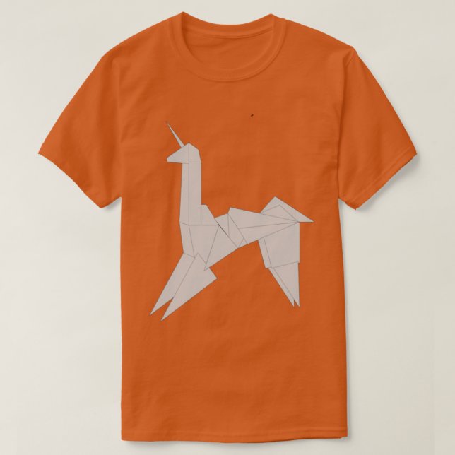 T-shirt BladeRunner Origami Unicorn (Design devant)