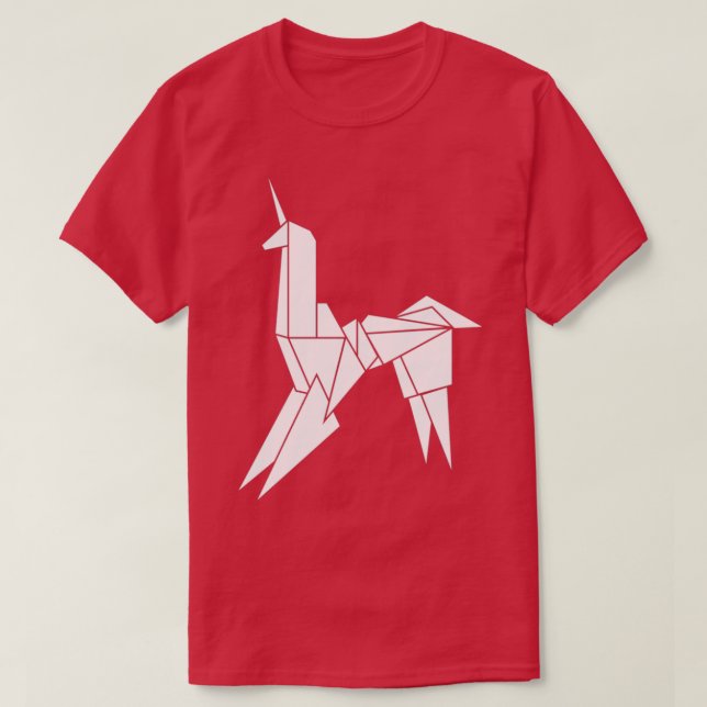 T-SHIRT BLADERUNNER ORIGAMI UNICORN 2 (Design devant)