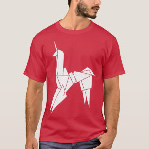 T-SHIRT BLADERUNNER ORIGAMI UNICORN 2