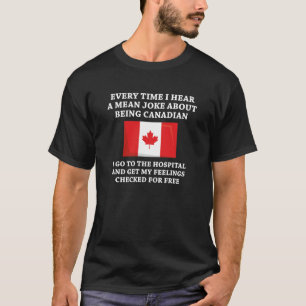 T-shirt Blague canadienne