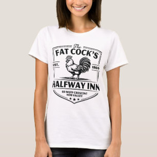T-shirt Blague d'adulte drôle Jeu de mots Innuendo Fat s H
