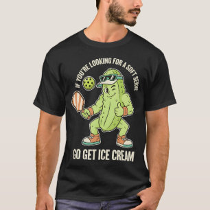 T-shirt Blague de joueur de Pickleball drôle avec un pickl