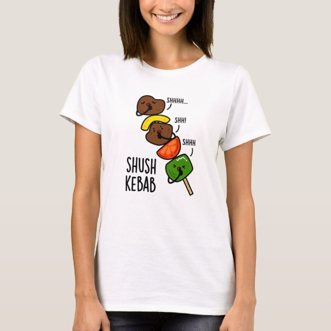 T-shirt Blague de kebab chouette nourriture drôle  (Devant)