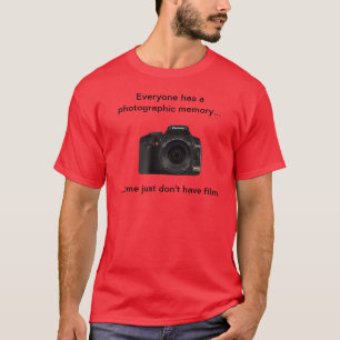 T-shirt Blague de mémoire photographique