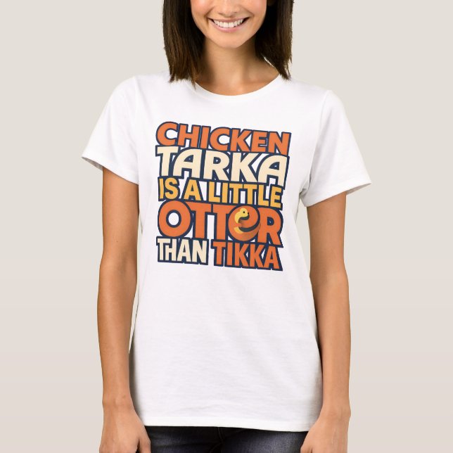 T-shirt Blague de poulet Tarka (Devant)