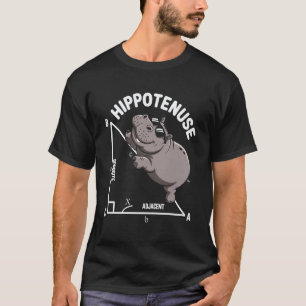 T-shirt Blague de professeur de maths humour géométrie hyp