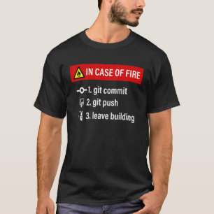 T-shirt Blague de programmeur Web Software Developer Git C