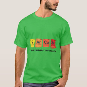 T-shirt Blague de science chimie drôle SARCASME fille