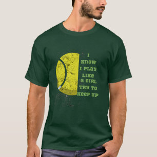 T-shirt Blague de tennis amusante