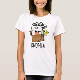 T-shirt Blague de thé Knot-tea drôle