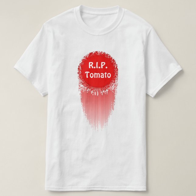 T-shirt Blague de tomate (Design devant)