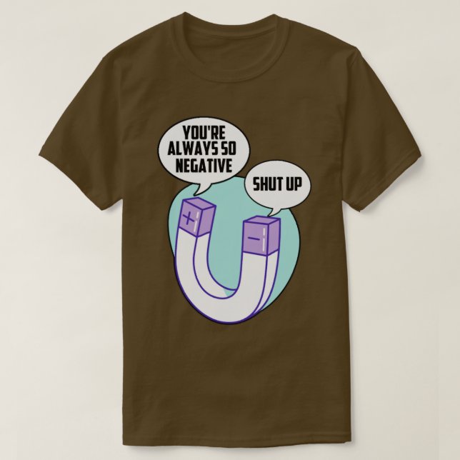 T-shirt Blague d'humour scientifique (Design devant)