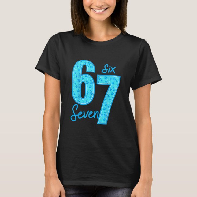 T-shirt Blague drôle Blue 67  (Devant)