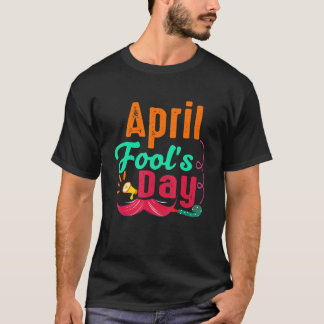 T-shirt Blague Farce Costume de fête de Poisson d'avril Fe