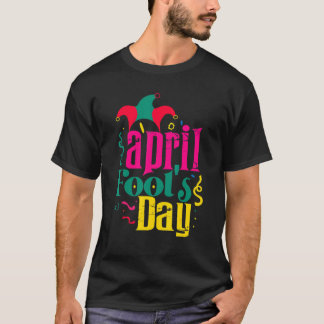 T-shirt Blague Farceuse Costume de Fête pour Poisson d'Avr