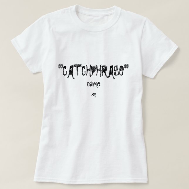 T-shirt blague "réplique culte" (Design devant)