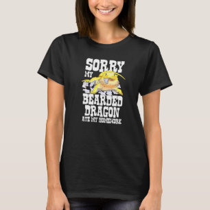 T-shirt Blague Scolaire Inspirée du Dragon Barbu Qui a Man