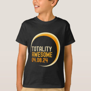 T-shirt Blague Totale Éclipse Solaire Totale Époustouflant