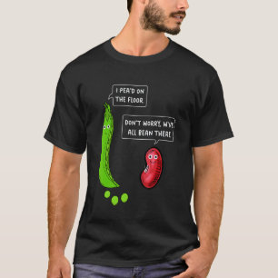 T-shirt Blague végane Petits pois végétariens Humour vég