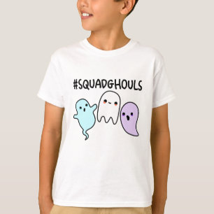 T-shirt Blagues de fantômes de groupe drôles de Halloween 