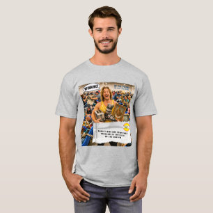T-shirt Blagues de papier d'emballage de chewing-gum