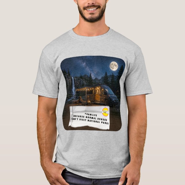 T-Shirt Blagues sur les Emballages de Chewing-Gum  (Devant)