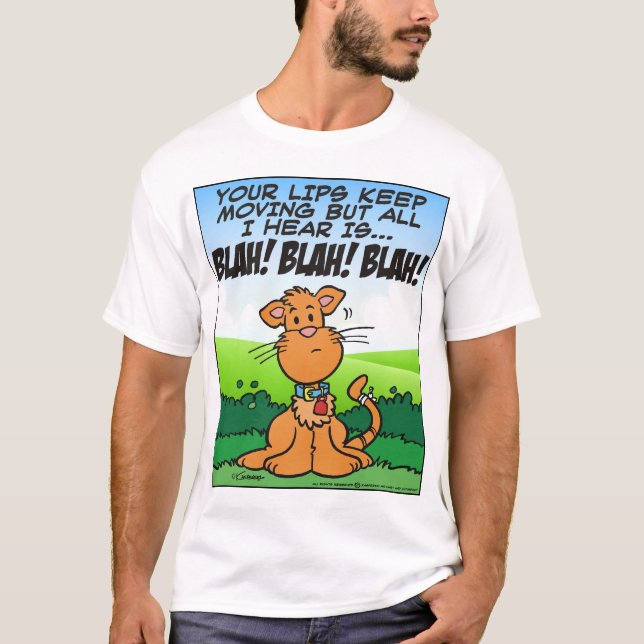 T-SHIRT BLAH! BLAH! BLAH! (Devant)