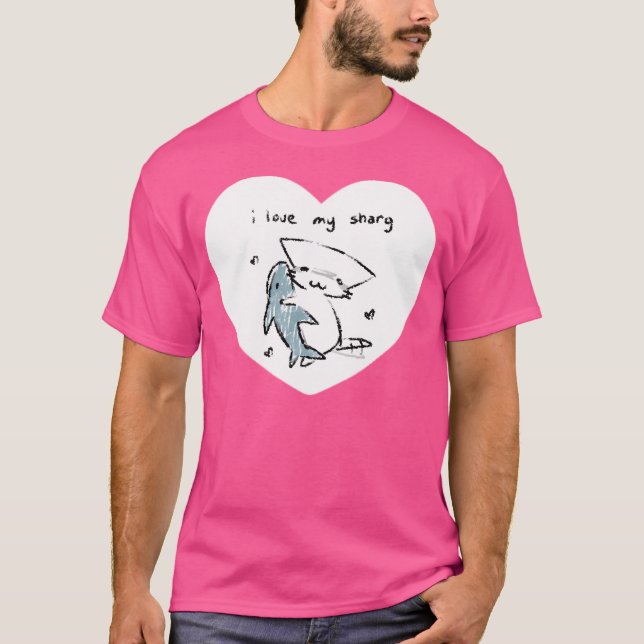 T-shirt Blahaj (Devant)