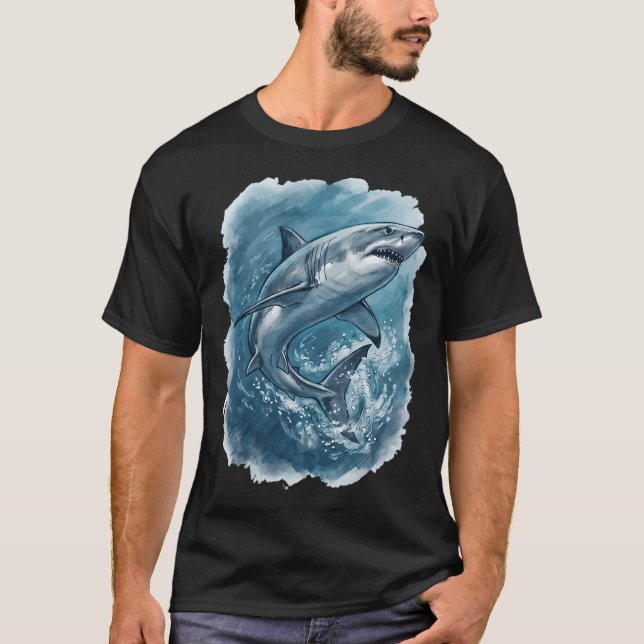 T-shirt Blaine - Amis de l'eau douce (Devant)