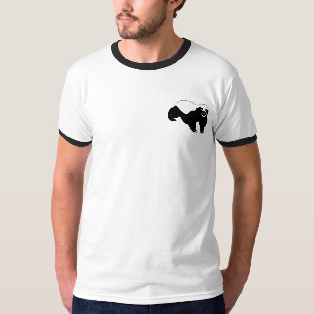 T-shirt Blaireau de miel (Devant)