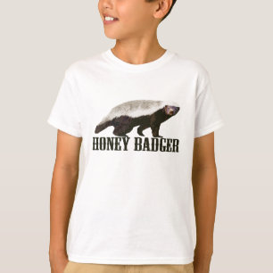T-shirt Blaireau de miel rustique frais