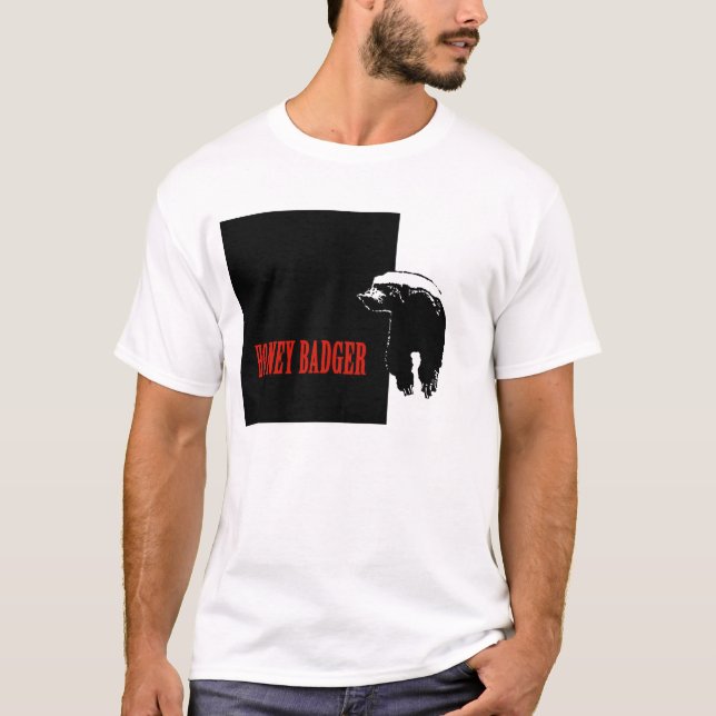 T-shirt Blaireau de miel - style de Scarface (Devant)