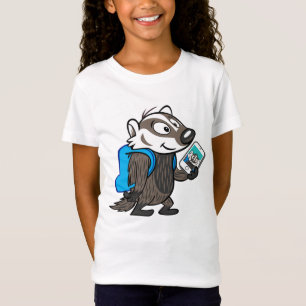 T-Shirt Blaireau Selfie de boomer du raton laveur de