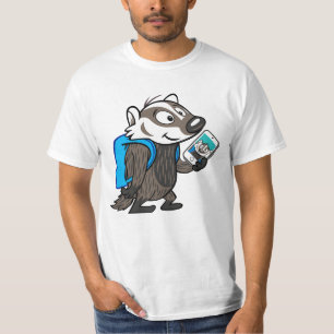 T-shirt Blaireau Selfie de boomer du raton laveur de
