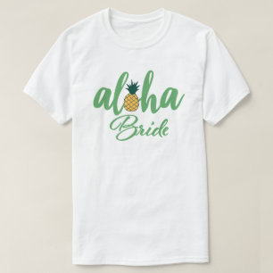 T-shirt blanc Aloha Bride