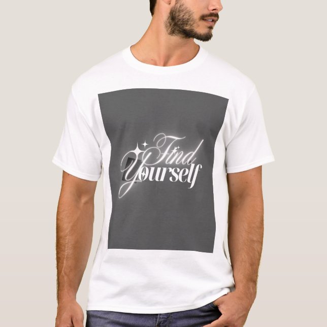 T-shirt blanc astétique (Devant)