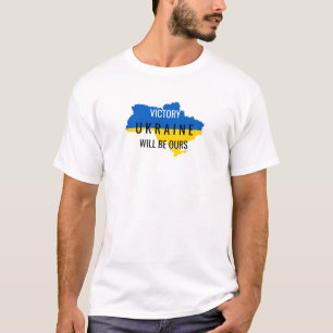 T-Shirt blanc avec superposition des couleurs de l