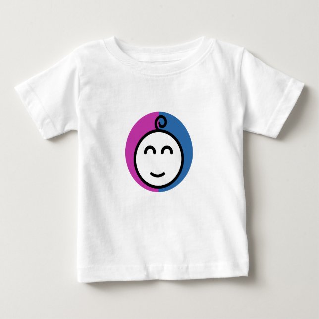 T-Shirt Blanc Bébé (0-24 mois) (Devant)