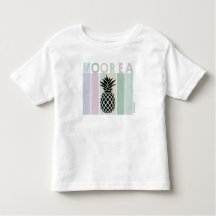 T-SHIRT BLANC  BÉBÉ  "Mo'orea" By Itata'e