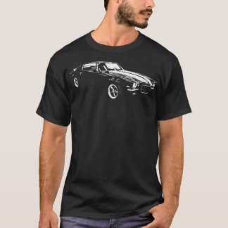 T-shirt blanc Camaro 1970