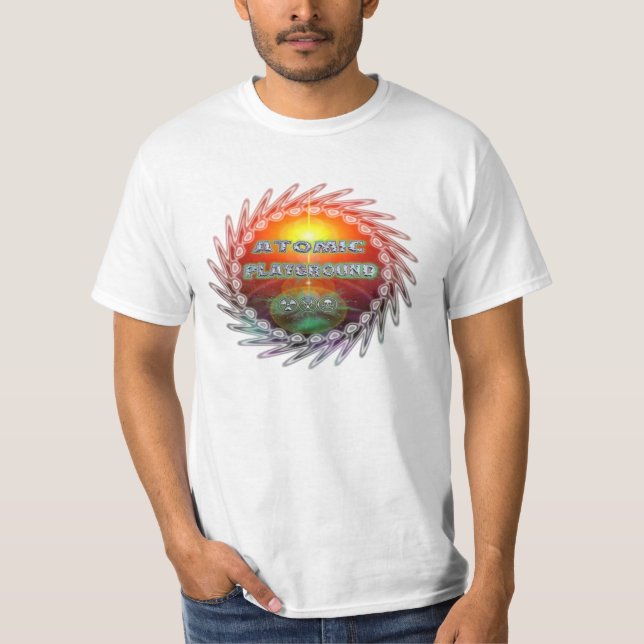T-shirt Blanc d'AtomcBlade (Devant)