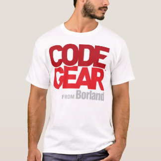 T-shirt blanc de base de CodeGear