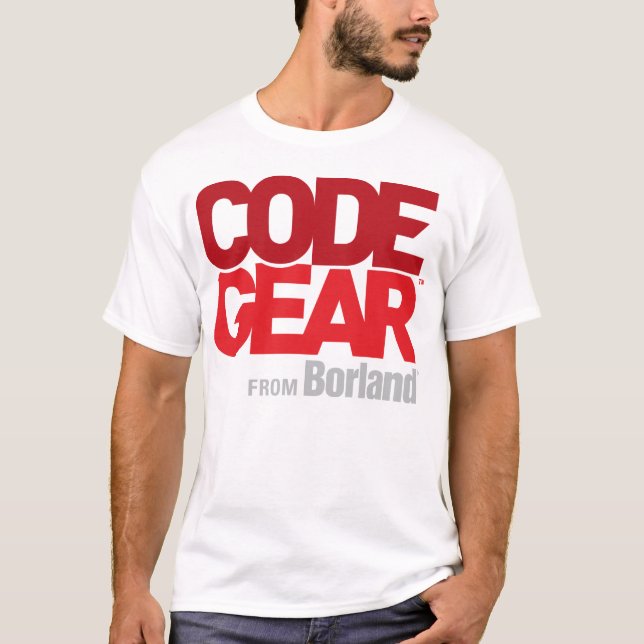 T-shirt blanc de base de CodeGear (Devant)