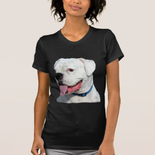 T-shirt blanc de boxeur