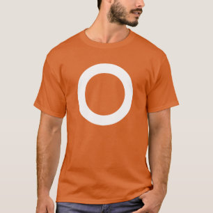 T-shirt Blanc de cercle de CRAZYFISH