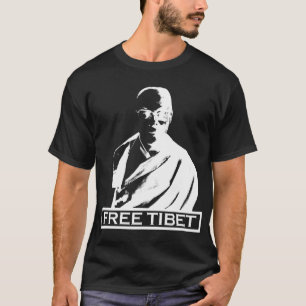 T-shirt blanc de Dalaï lama