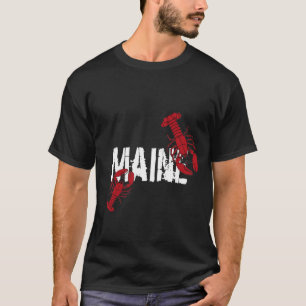 T-shirt Blanc de homard du Maine