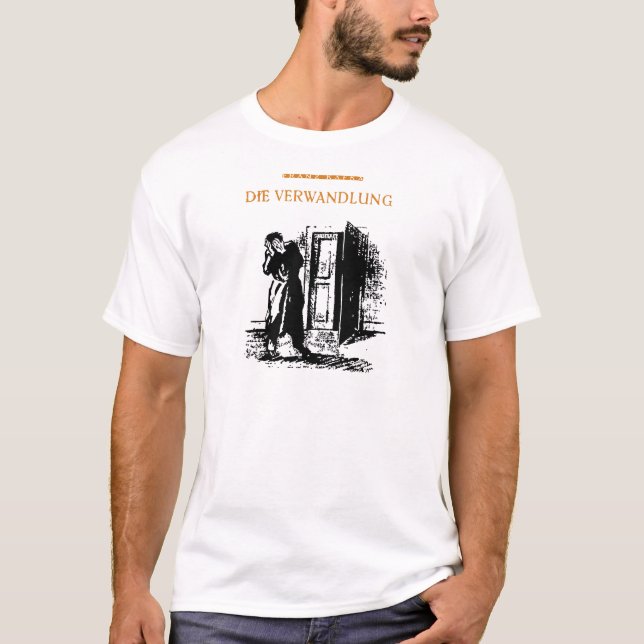 T-shirt blanc de kafka (Devant)