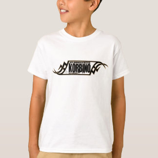 T-shirt Blanc de Korbino sur le blanc